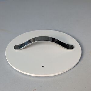 Caraway Cream 8" Cookware Lid with Chrome Handle - Universal Replacement